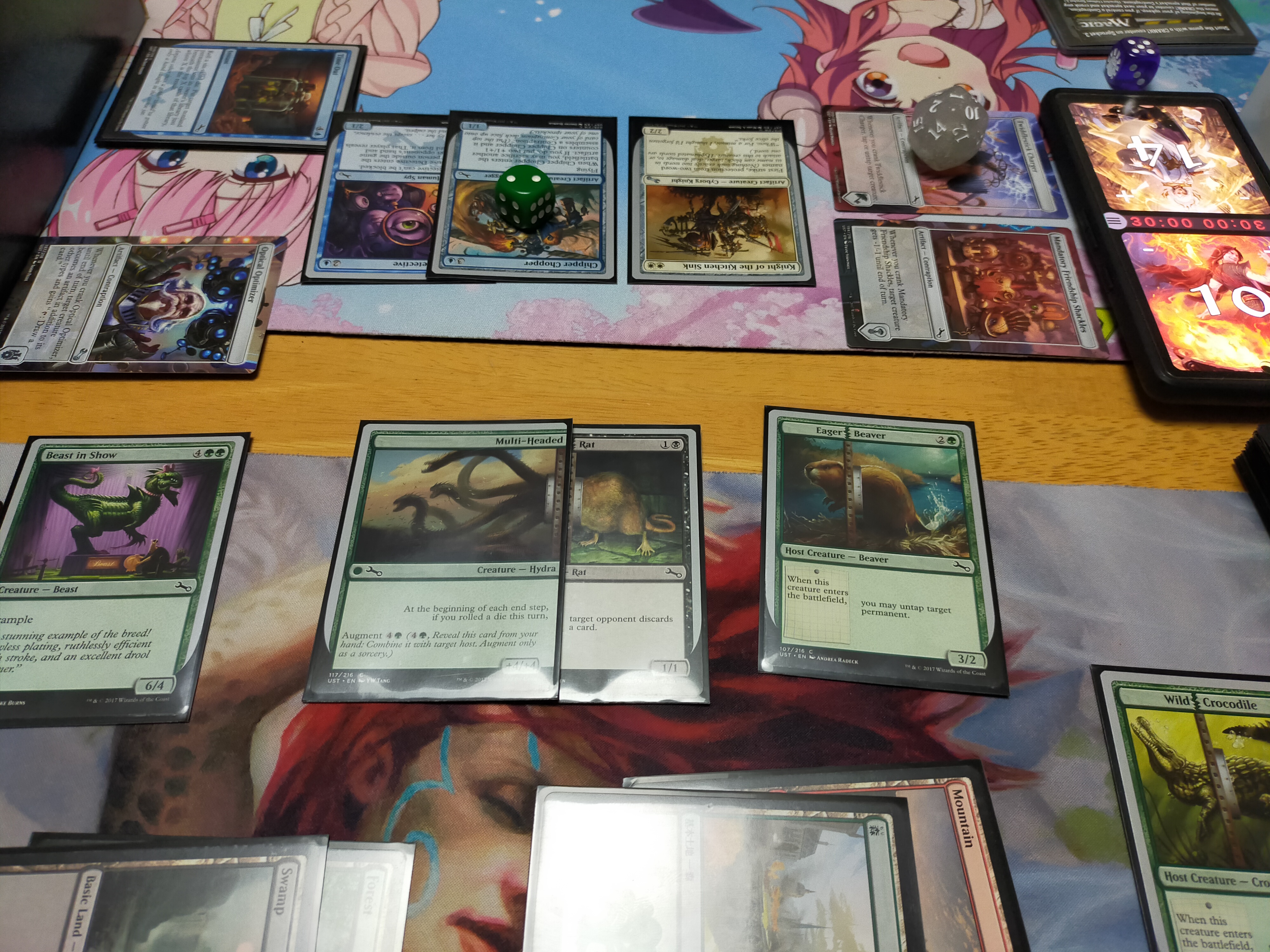 MTG】8人でアンステーブルドラフトを楽しむ（英語は苦手だがなんとか