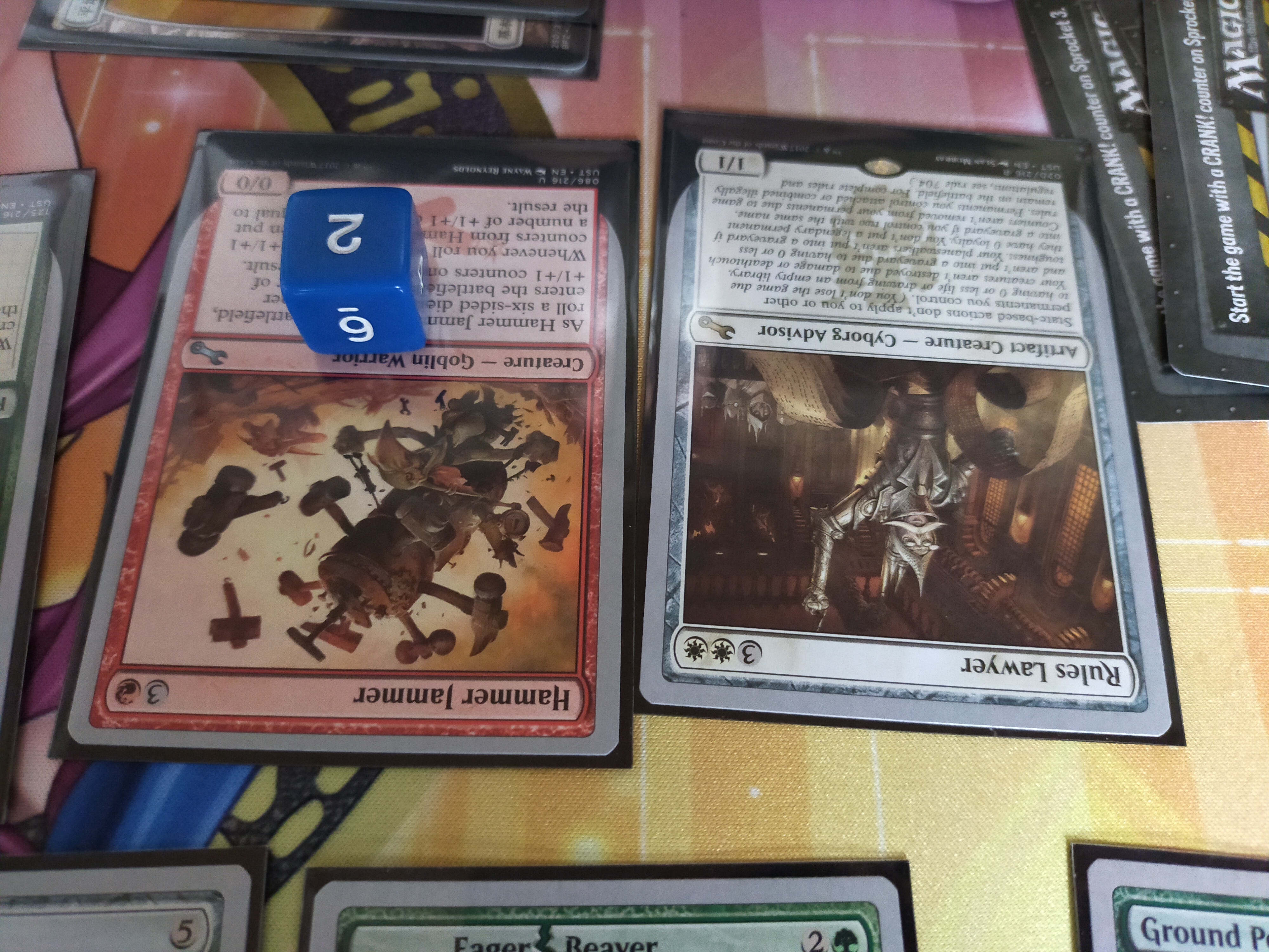 MTG】8人でアンステーブルドラフトを楽しむ（英語は苦手だがなんとか