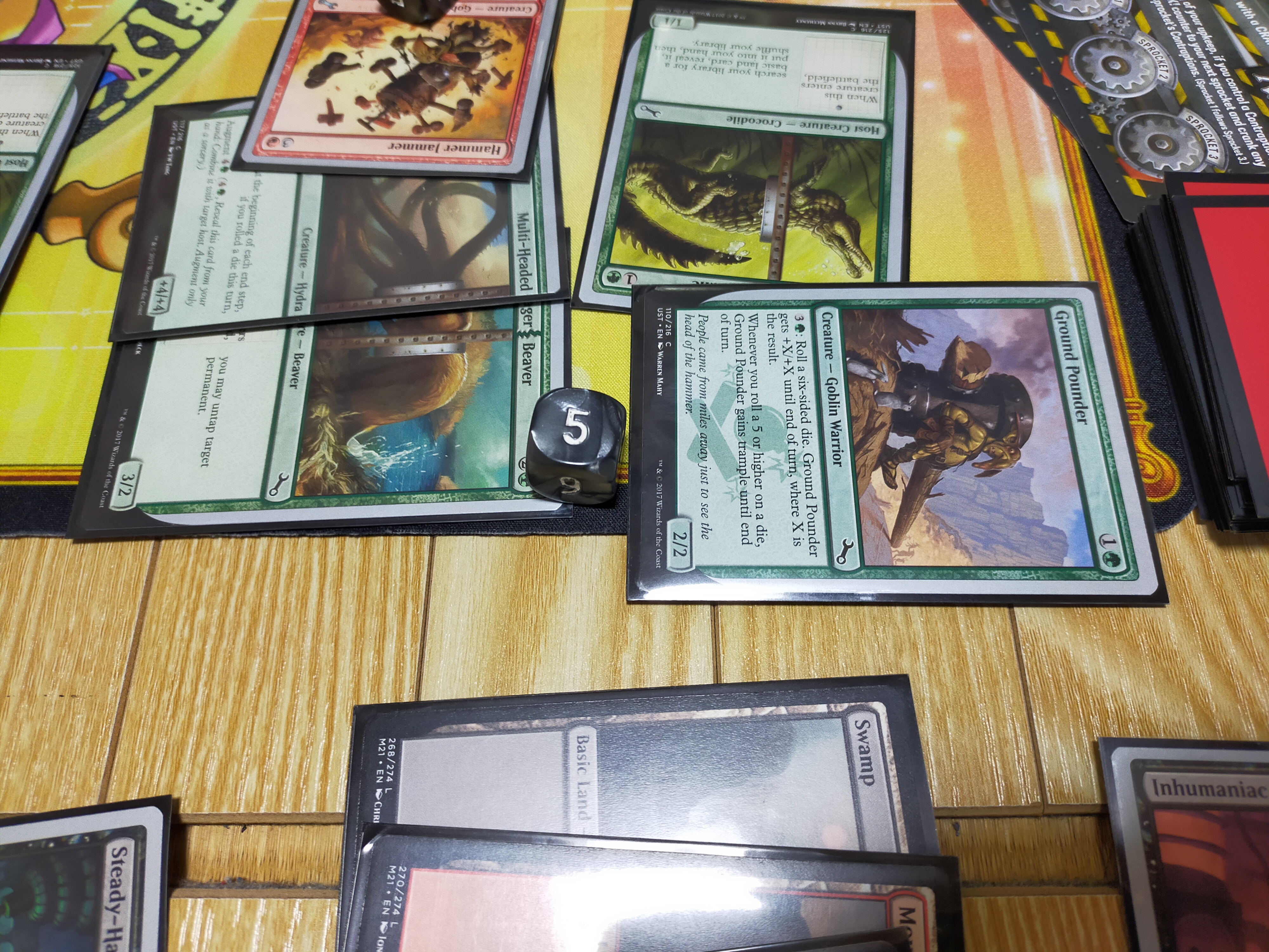 MTG】8人でアンステーブルドラフトを楽しむ（英語は苦手だがなんとか