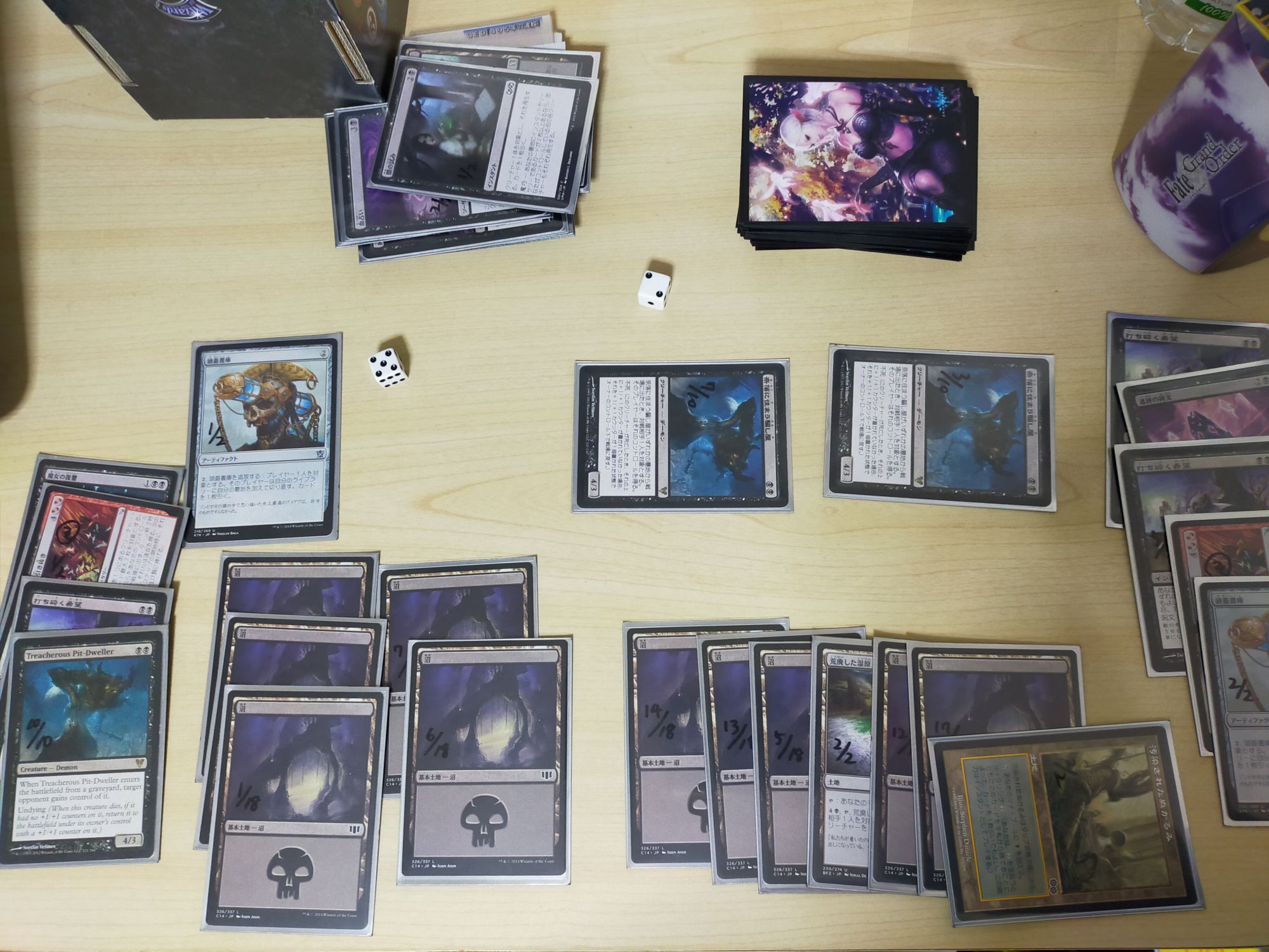 MTG】黒ダンダーンの改良パーツなどを買う。【黒ダンダーンのデッキ