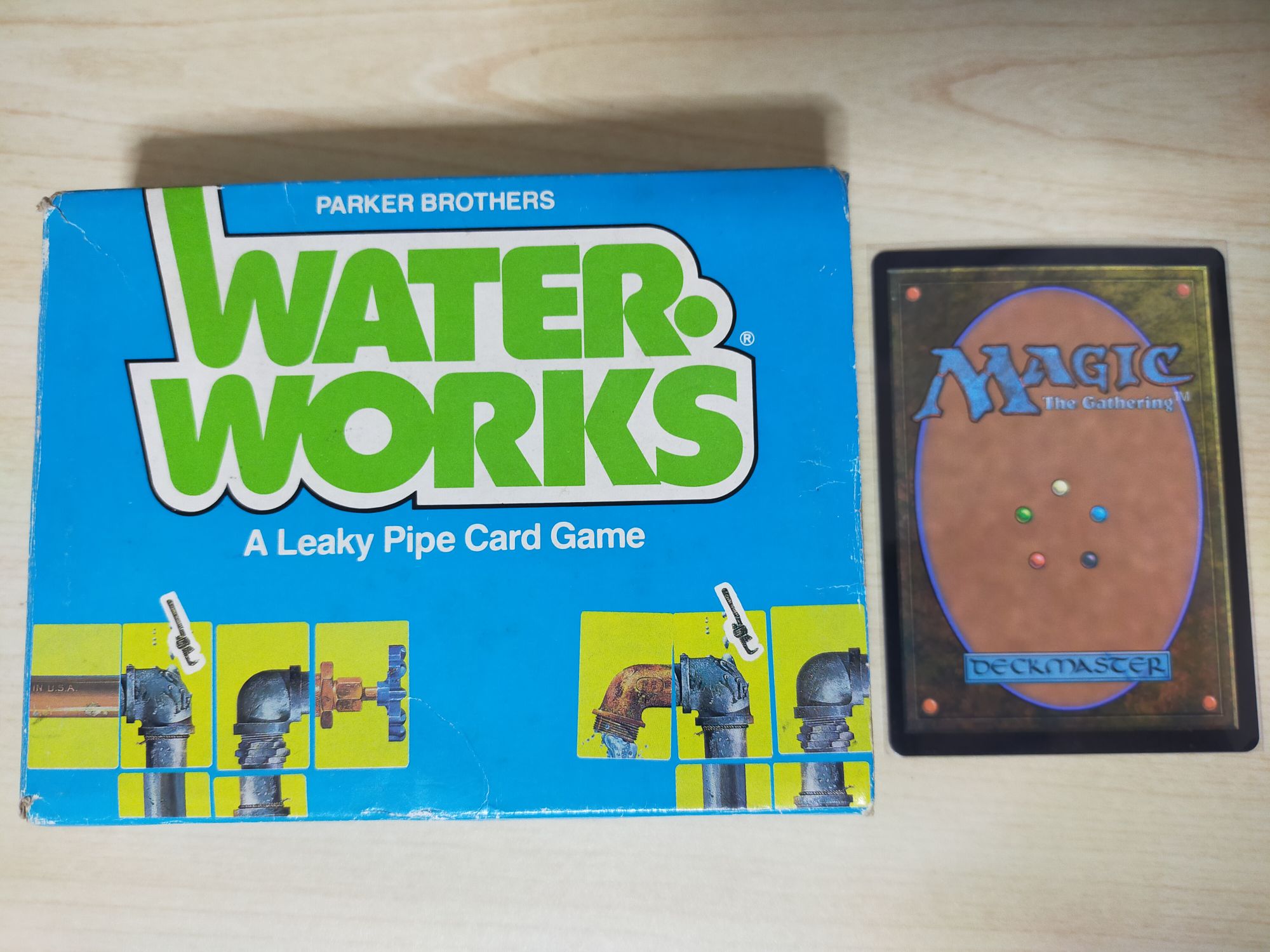 ボードゲーム】「WaterWorks 水道管ゲーム」を安く買った（歴戦個体で