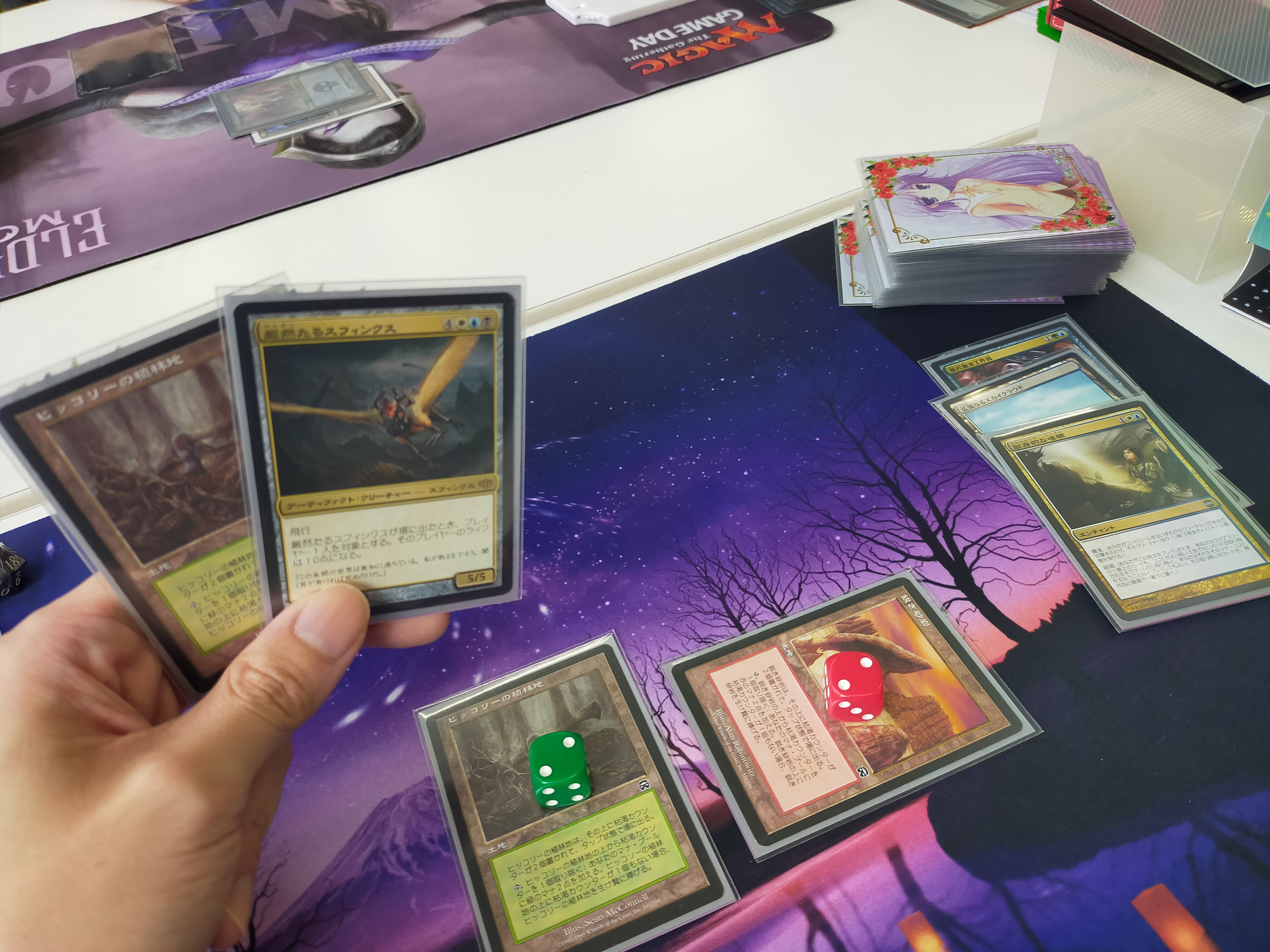 レガシー超起源】メガハンデス相手に辛勝（3ターンで4枚ハンデスされる