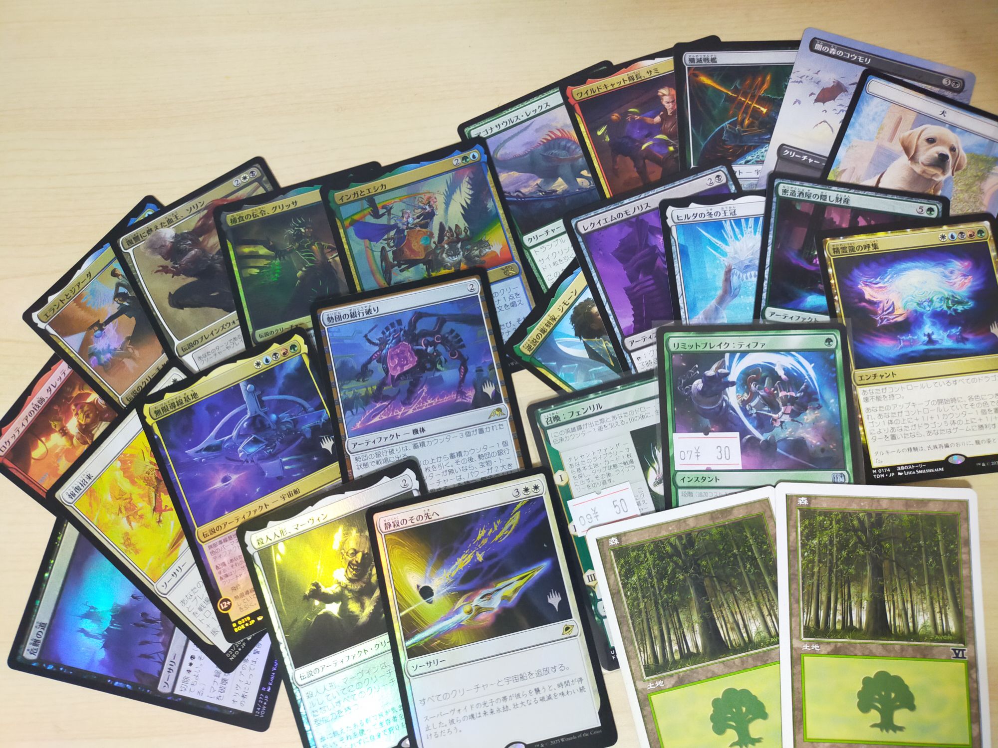 MTG】ストレージ発掘で買ったもの。約600円分（漢字単EDHに使える