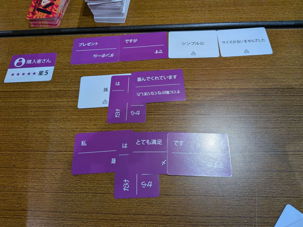 【MTG】【ボードゲーム】クソレビュージャングルは私には合わないが楽しめる。プレゼント交換の結果。経験カウンター増し増し統率者デッキを考える（EDHケルシン）。【真珠亭例会】【3/3】