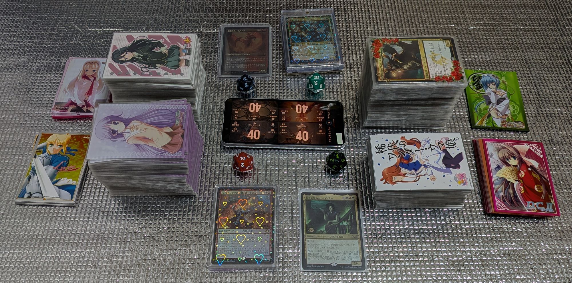 ひとりEDH】2025年最後のEDHは、自分のデッキ4個を使った一人回し