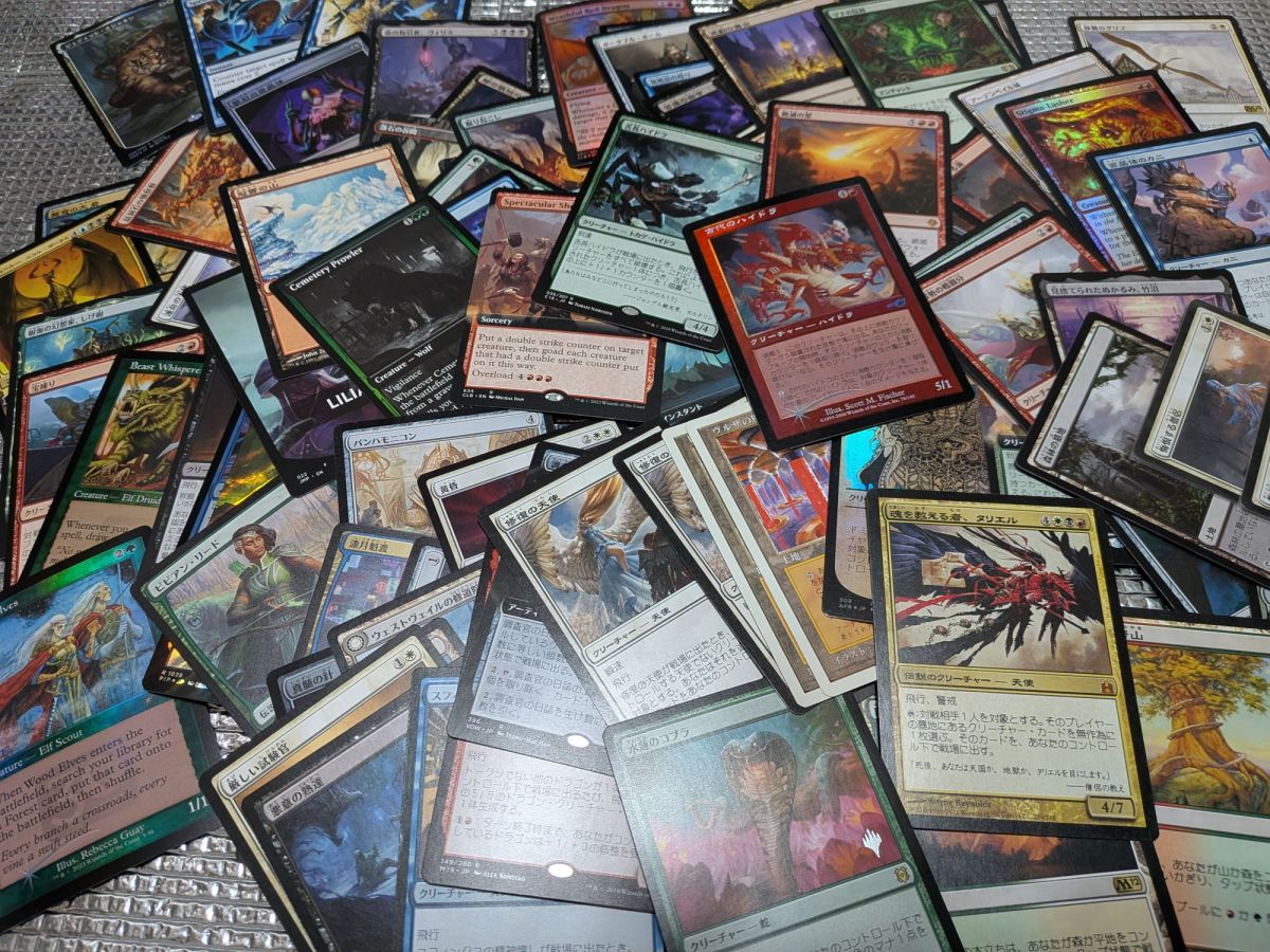 【MTG】1枚20円のストレージ漁りが楽しい（いつの間にか2,000円近くになっていたが発掘作業とお買い得で楽しめたので良し）。【買ったもの】